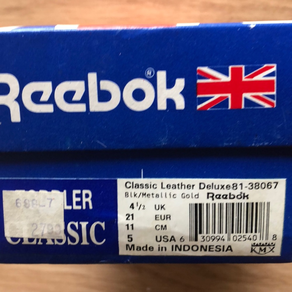 Toddler Reebok - Picture 5 of 5